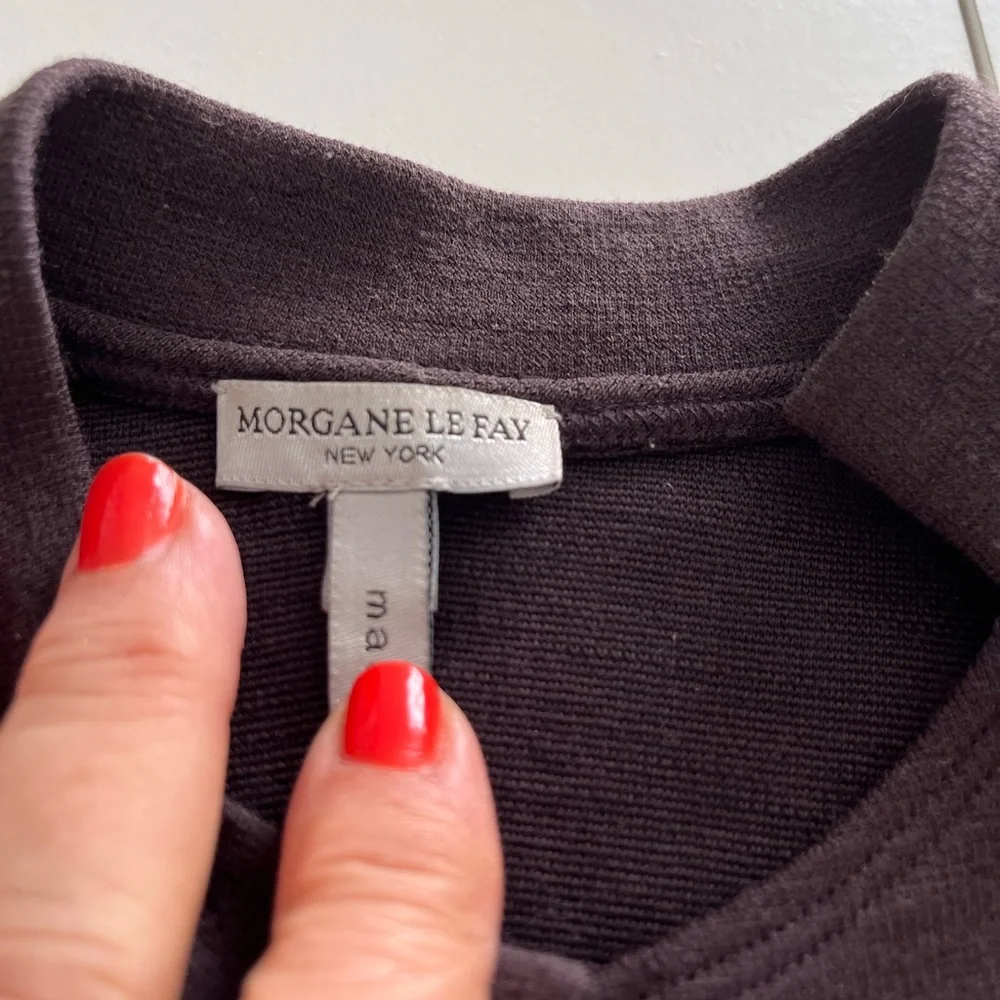 Morgan Le Fay 2 piece outfit suit sweater skirt S near new Co Ord - Picture 12 of 12